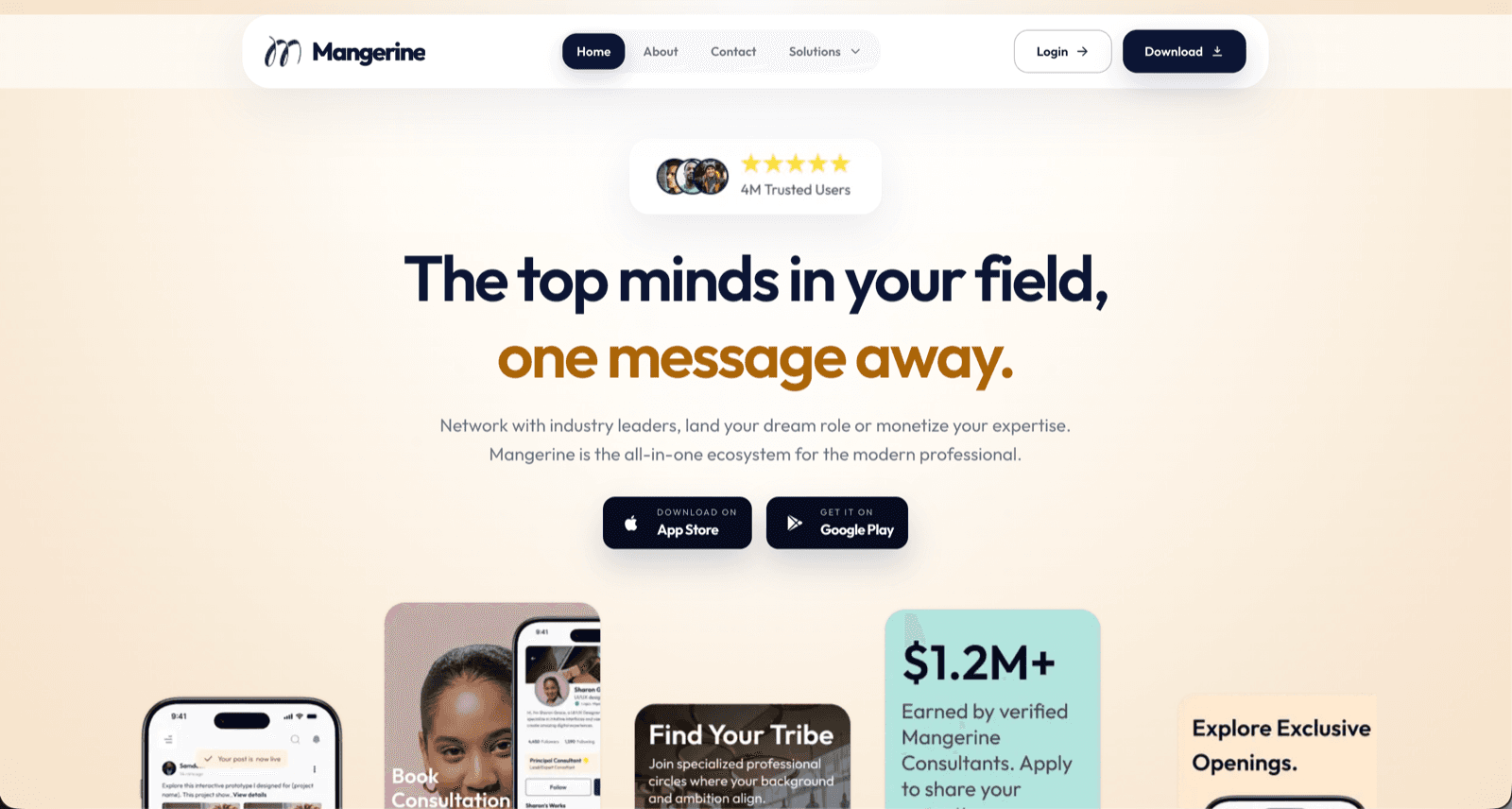 Mangerine — product screenshot